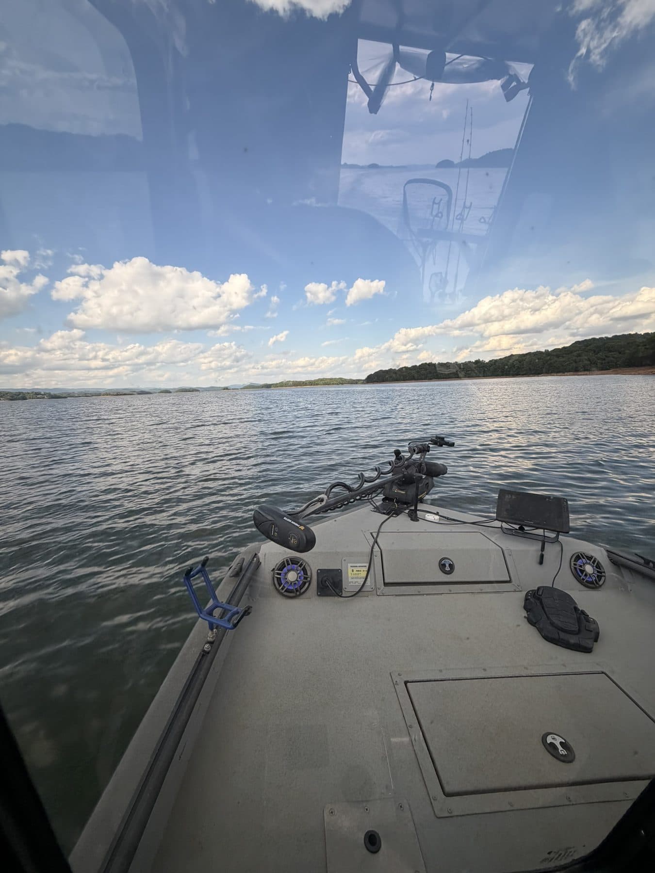 Rods out and lines set