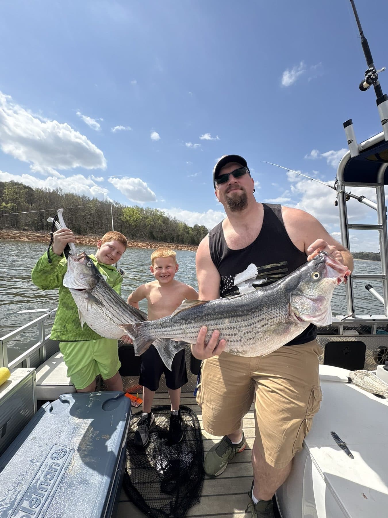 Back at the ramp with the catch