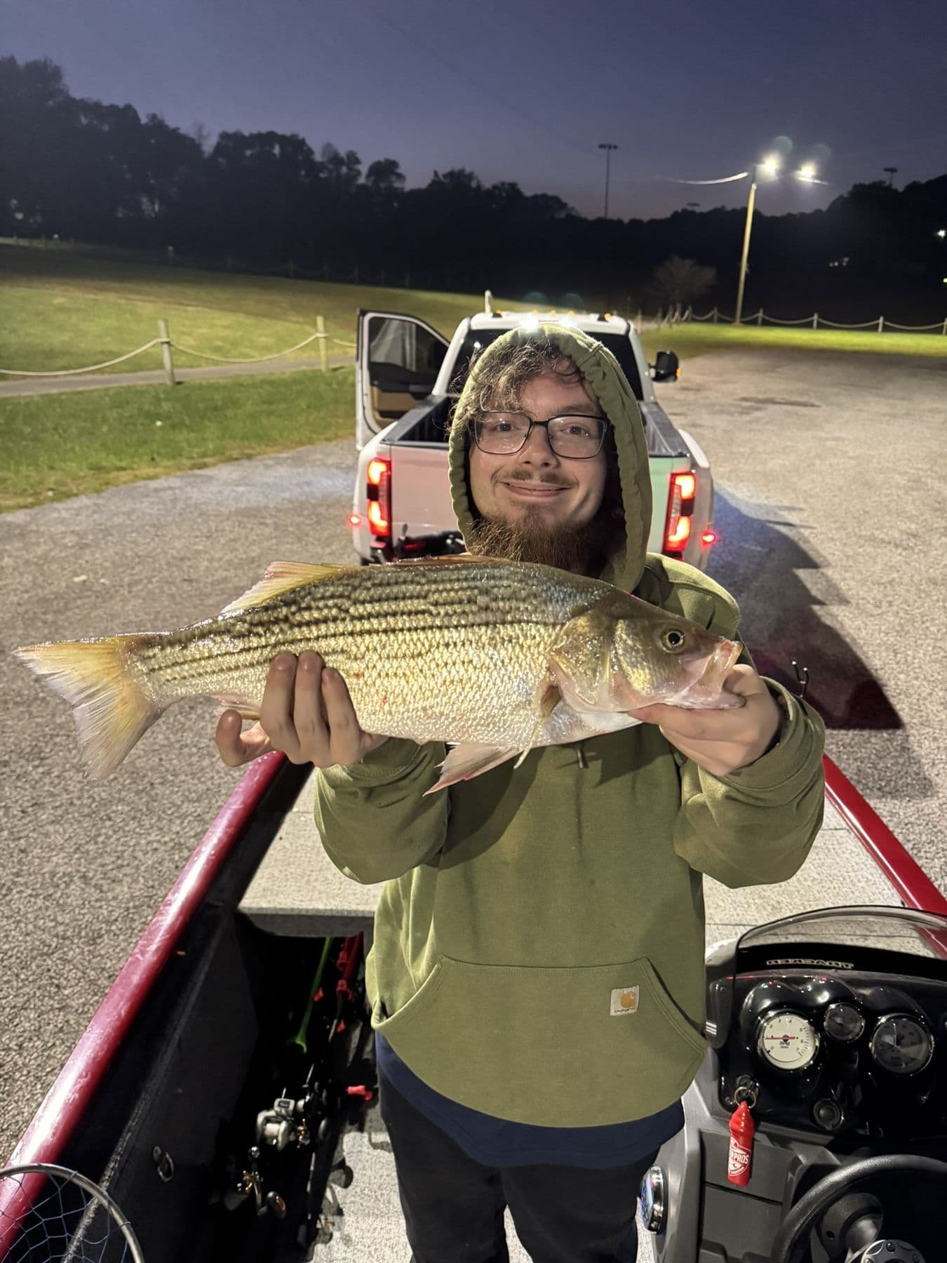 A night fish at the ramp