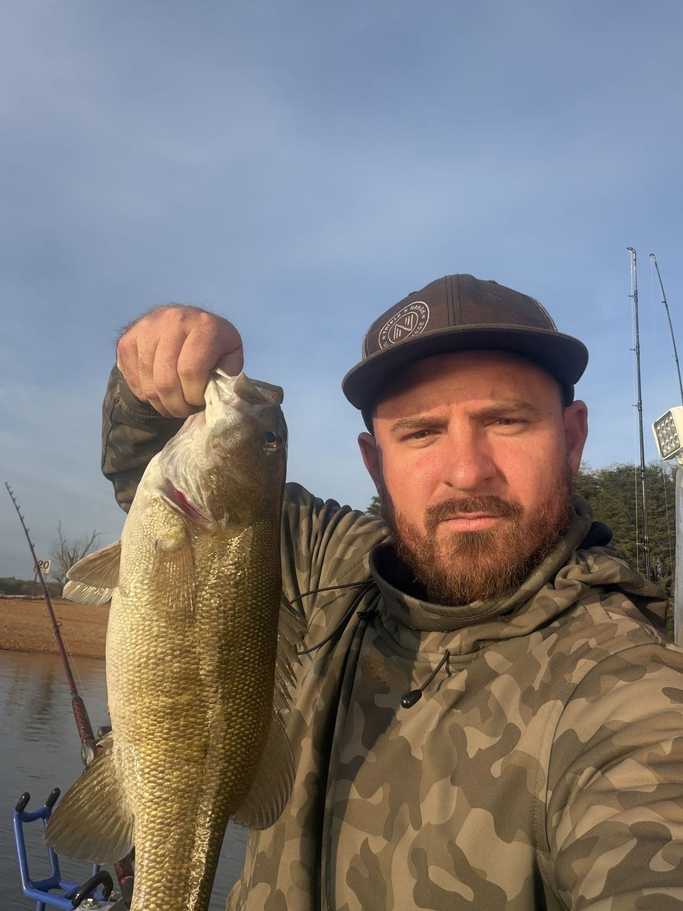 A smallmouth in the mix