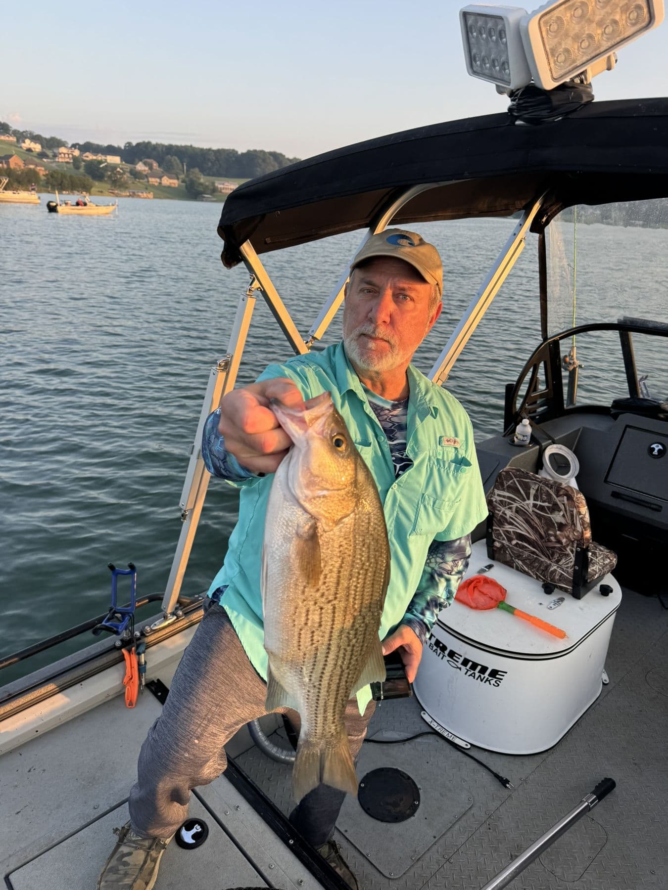 A striper in the open water